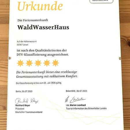 Waldwasserhaus * Leisel